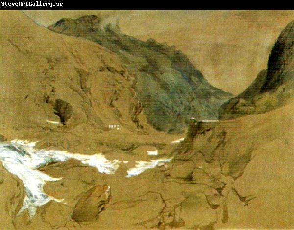 John Ruskin the pass of faido on the st gotthard